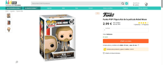 Funko POP! Figura Kai de la película Rebel Moon por 2,99€