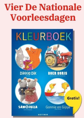 Gratis Dikkie Dik, Het Muizenhuis kleurboek af te halen bij Bruna