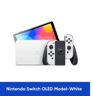 Consola Nintendo Switch OLED con pantalla de 7" consola ajustable de Audio mejorada por 213,72€