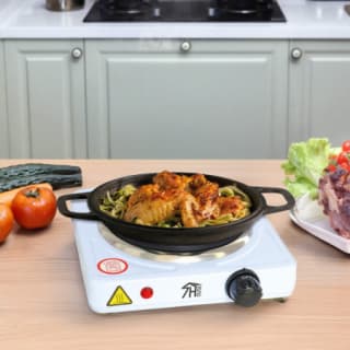 Hornillo Eléctrico Portátil 1 Fogón 1000W Firex 7house por 9,94€