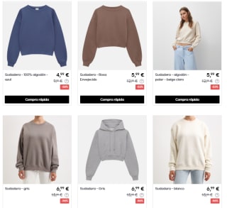 Liquidación hasta 80% + 10€ EXTRA descuento Pull & Bear ropa y calzado