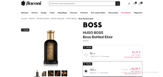 Parfum - Hugo Boss Bottled Elixir - 100ml à 64,90€