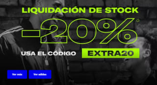 Hasta 80% + 20% EXTRA en tus compras en Sports Direct
