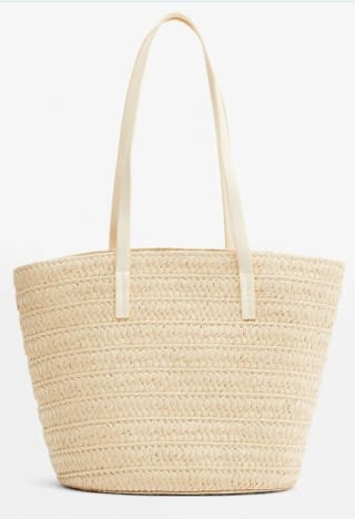 Bolso efecto natural por 8,99€.
