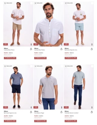 Hasta -75% + 20% Extra en la Segunda Unidad desde Fifty.