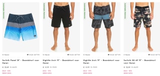 Tot 30% extra korting op de sale tot 80% bij Quiksilver
