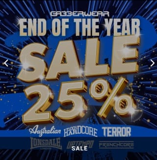 25% korting op bijna alles