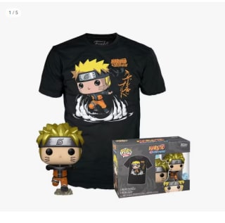 Funko Pop Tees Naruto Shippuden + Camiseta por 9.99€