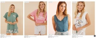 Recopilación de pijamas desde Women's Secret por 12,99€