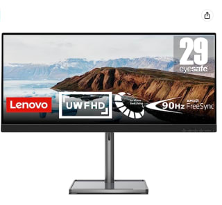 Monitor Lenovo L29w-30 29" LED IPS UltraWide FullHD 90Hz FreeSync por 199.99€