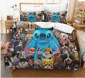80% de descuento en juego de Funda nórdica cartoon Anime 3D Print