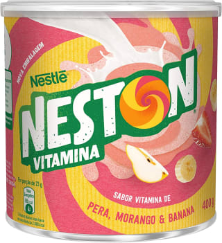 Cereal Neston, sabor Morango Pêra e Banana de 400g - R$ 11,37