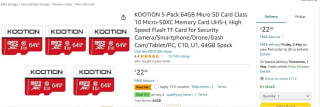 Lexar PLAY 128GB Micro SD Card - £8.99