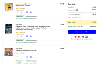 2+1 gratis op heel veel speelgoedcadeautjes bij Bol