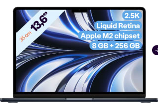 Apple MacBook Air (2022) Apple M2 (8 core CPU/8 core GPU) 8GB/256GB voor €869 bij Ibood