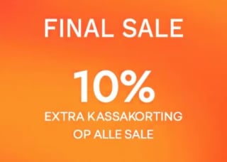 10% extra korting op de sale bij Van den Assem
