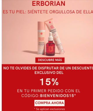 15% descuento para tu primer pedido