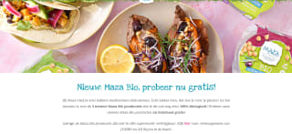 Gratis Maza Bio product naar keuze (cashback)