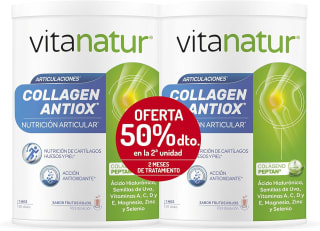 Pack 2x360 g Vitanatur Collagen Antiox, Complemento Alimenticio con Colágeno por 20€