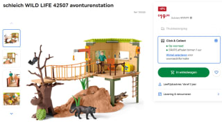 Schleich Wild life avonturenstation voor €19,99 bij Smythstoys