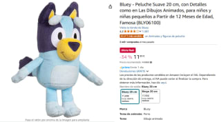Bluey Peluche Suave 20 cm por 11,89€
