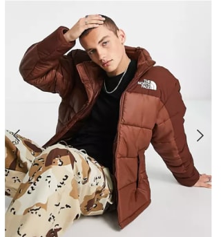 Chaqueta de plumas color marrón The North Face por 129€