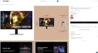 Samsung Odyssey G6 OLED LS27DG610SUXEN 240 Hz QHD FreeSync Premium Pro a tan solo 536,33€