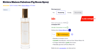 Rivièra Maison Bergamot Bliss Room Spray voor €10 bij Bol