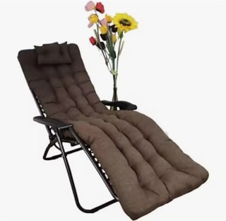 Cojín Tumbona Reclinable REINO MANSIDI con Almohada por 14,60€