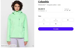 Chaqueta de Mujer Columbia HIKEBOUND™ por 32€