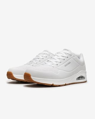 Skechers Uno Stand On Air White heren sneakers voor €47,95 dmv code bij Amazon