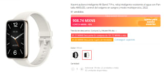 Xiaomi Mi Band 7 Pro a $909 en AliExpress