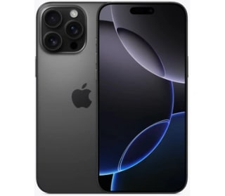 Apple iPhone 16 Pro Max smartphone (Zwart, 256 GB, iOS) voor €1.186,99 bij Bol.