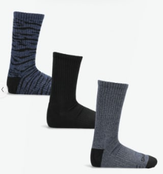 Tripack de calcetínes Spalding para hombre por $2.790