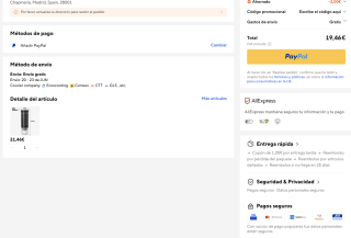 Cafetera Portátil Espresso Eléctrica Inalámbrica 20 Bar por solo 19,46€