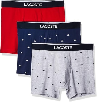 Pack 3 Bóxers Lacoste Algodón por $363 | Descuento Amazon