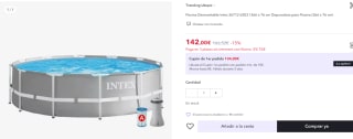 Hasta 77% descuento en productos especiales piscina. No te pueden faltar grandes ofertas