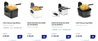 Profilec kortingscode voor 20% korting op friteuses en airfryers