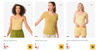 20% korting vanaf €20 bij Hema