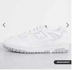 New Balance 550 blancas por solo 55,75€