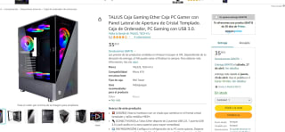 TALIUS Caja Gaming Ether 35.90€