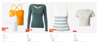 Recopilación ropa para ell@s marca Only desde 1,96€ desde Abour you