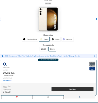 Samsung Galaxy S23+ 512GB 5G Smartphone from £859 at Mobile Phones Direct
