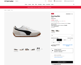 Zapatillas PUMA Easy Rider Hombre por solo 45€