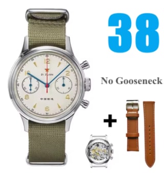 RED STAR 38mm 1963 cronógrafo mecánico reloj por 68,07€
