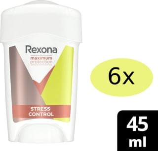 Rexona Women – Deodorant Vrouw Stick – Maximum Protection Stress Control – Voordeelverpakking 6 x 45 ML voor €23,99 bij Bol.com