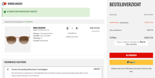 Ray-Ban Erika Exclusive zonnebril met 50% korting