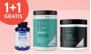 Creatine van PE Nutrition 1+1gratis bij Holland and Barrett