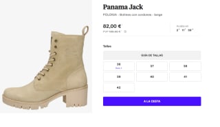 Botas para Mujer Panama Jack POLONIA por 82€