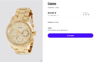 Reloj Guess para Mujer Sunrise por 84€